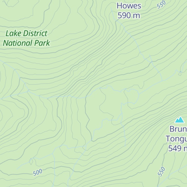 Map of Mosedale Cottage