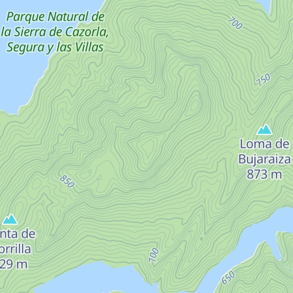 Map of Cabeza de la Viña