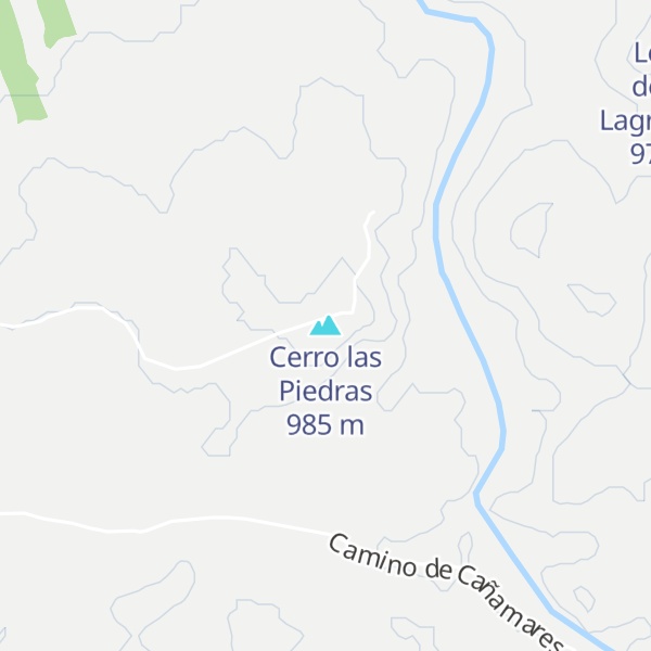 Map of Cerro las Piedras