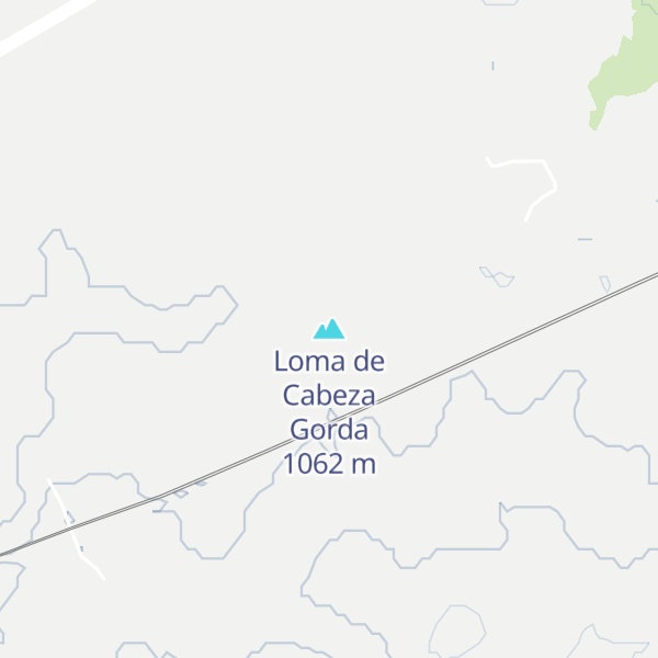 Map of Loma de Cabeza Gorda