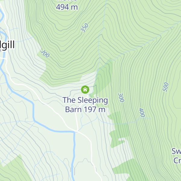 Map of Longsleddale Outdoor Pursuits Centre