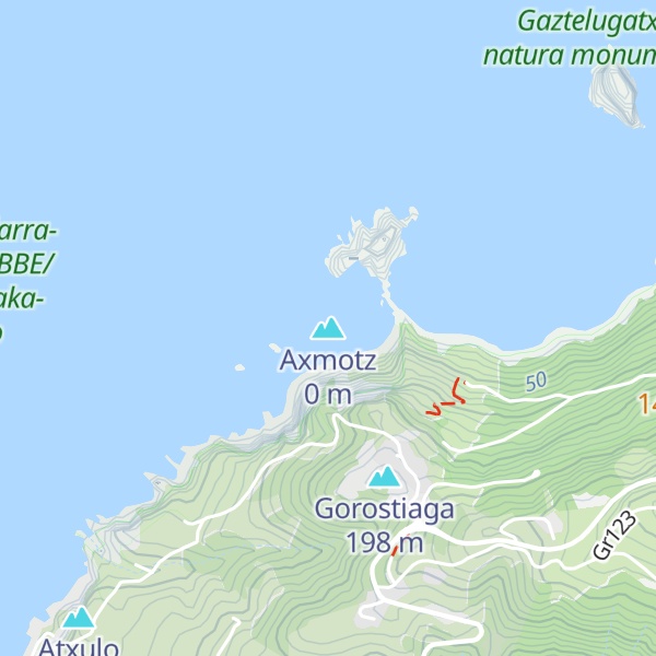 Map of Axmotz