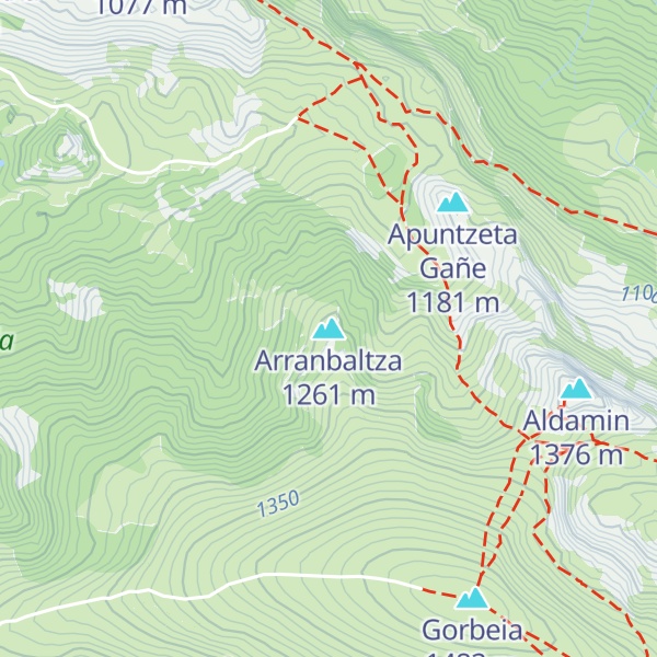 Map of Arranbaltza