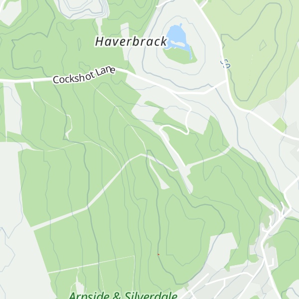 Map of Beetham Fell