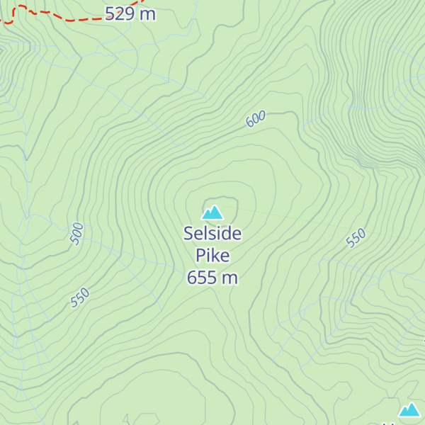 Map of Selside Pike