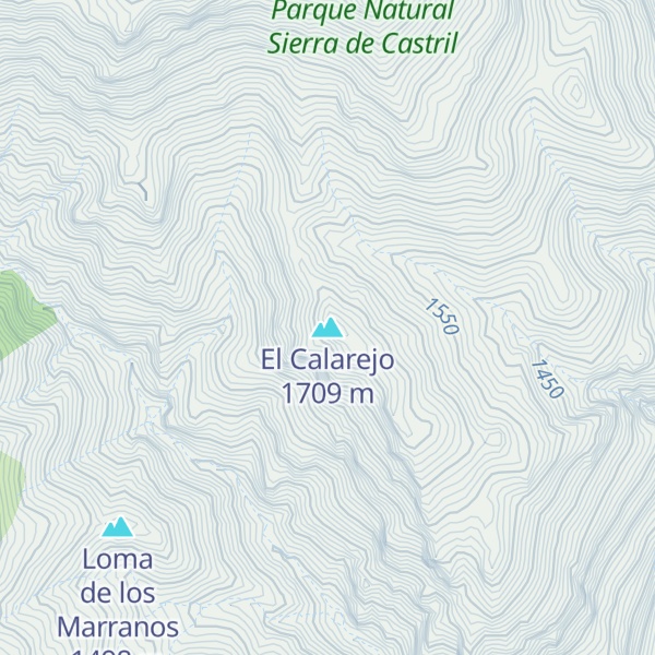 Map of El Calarejo