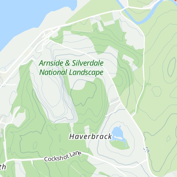 Map of Haverbrack Bank