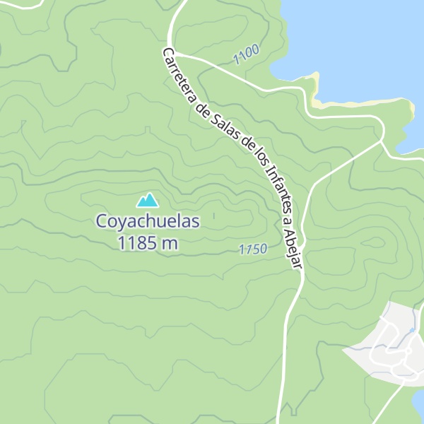 Map of Refugio El Cuento