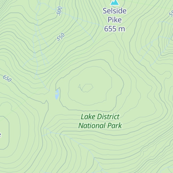 Map of High Howes