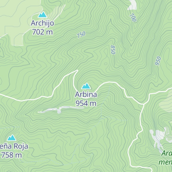 Map of Arbina