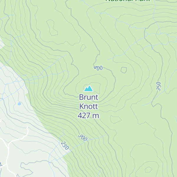 Map of Brunt Knott