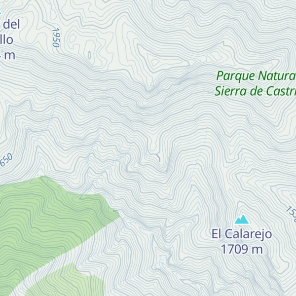 Map of Picón de las Monteses
