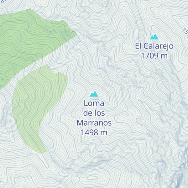 Map of Loma de los Marranos