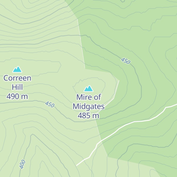 Map of Mire of Midgates
