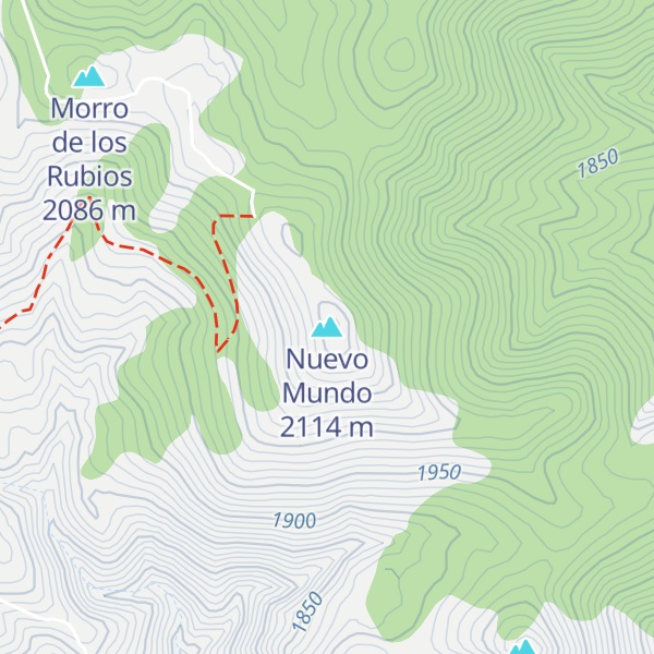 Map of Nuevo Mundo
