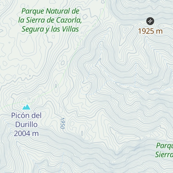 Map of Cerro de la Pala