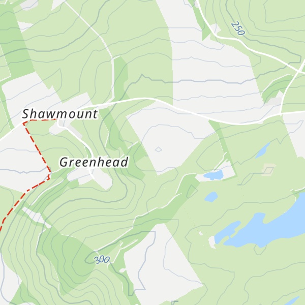 Map of Corn Hill