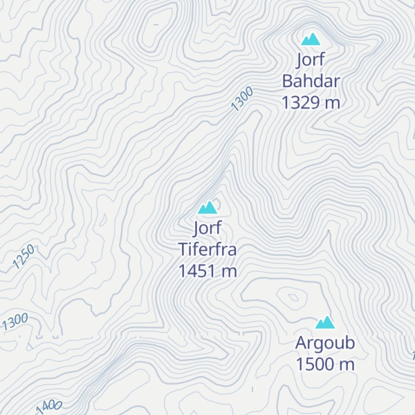 Map of Jorf Tiferfra