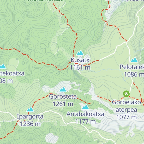 Map of Uresartutendan atxa