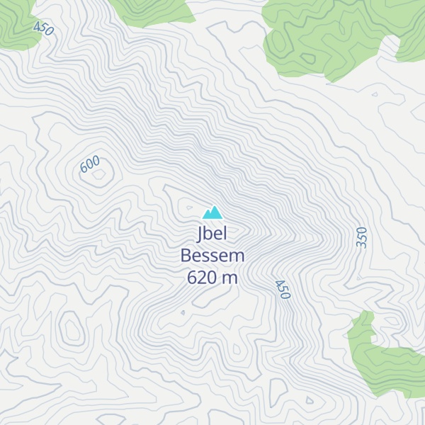 Map of Jbel Bessem
