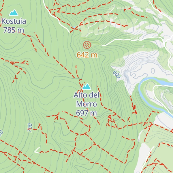 Map of Alto del Morro