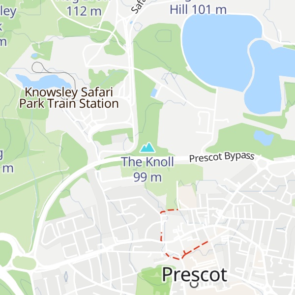 Map of The Knoll