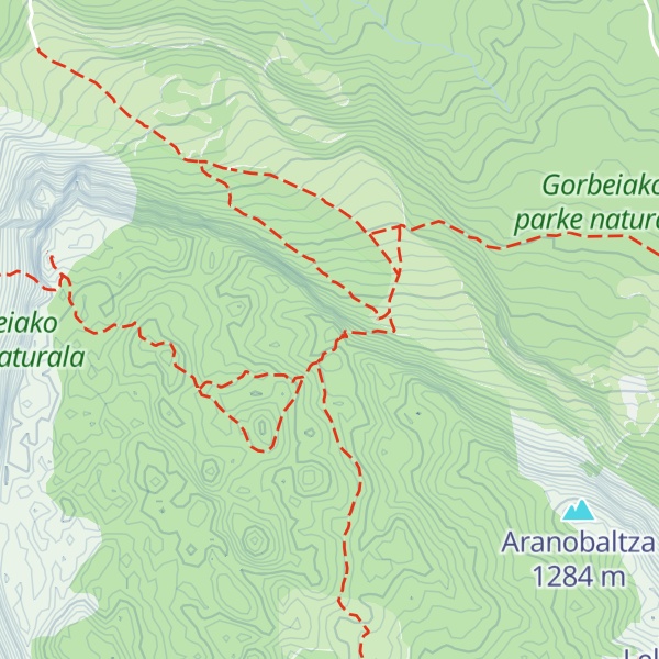 Map of Arkuatxa