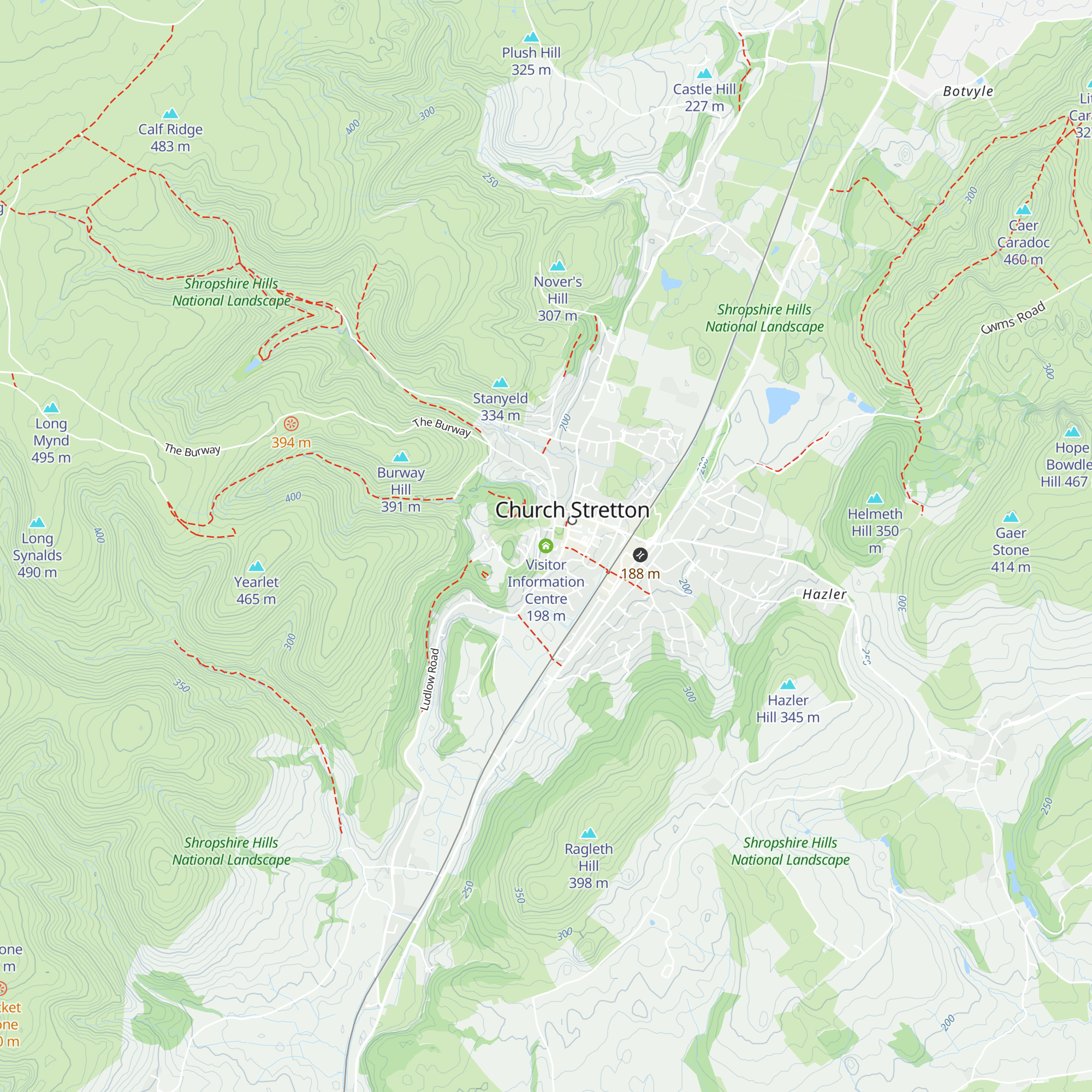 Visitor Information Centre map