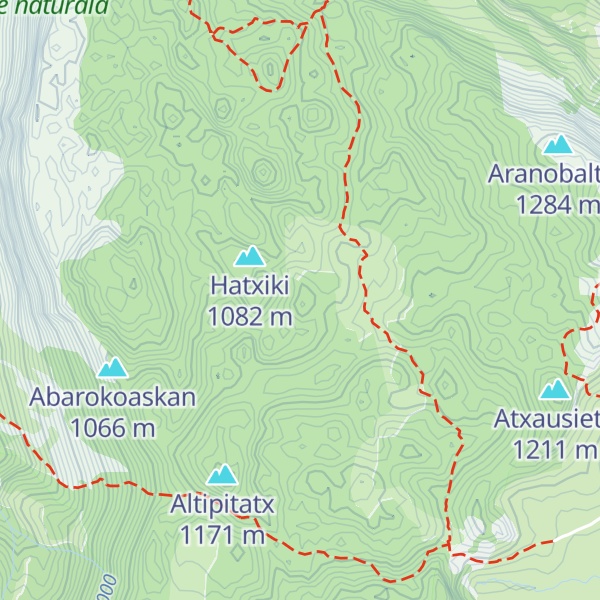 Map of Itxinerdikoarxa