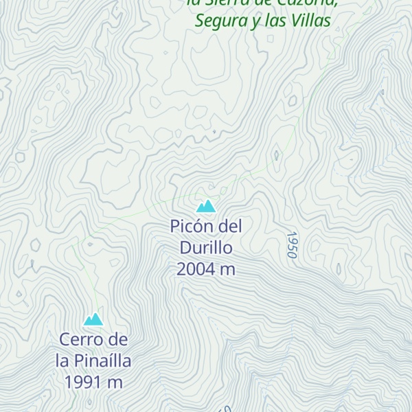 Map of Picón del Durillo