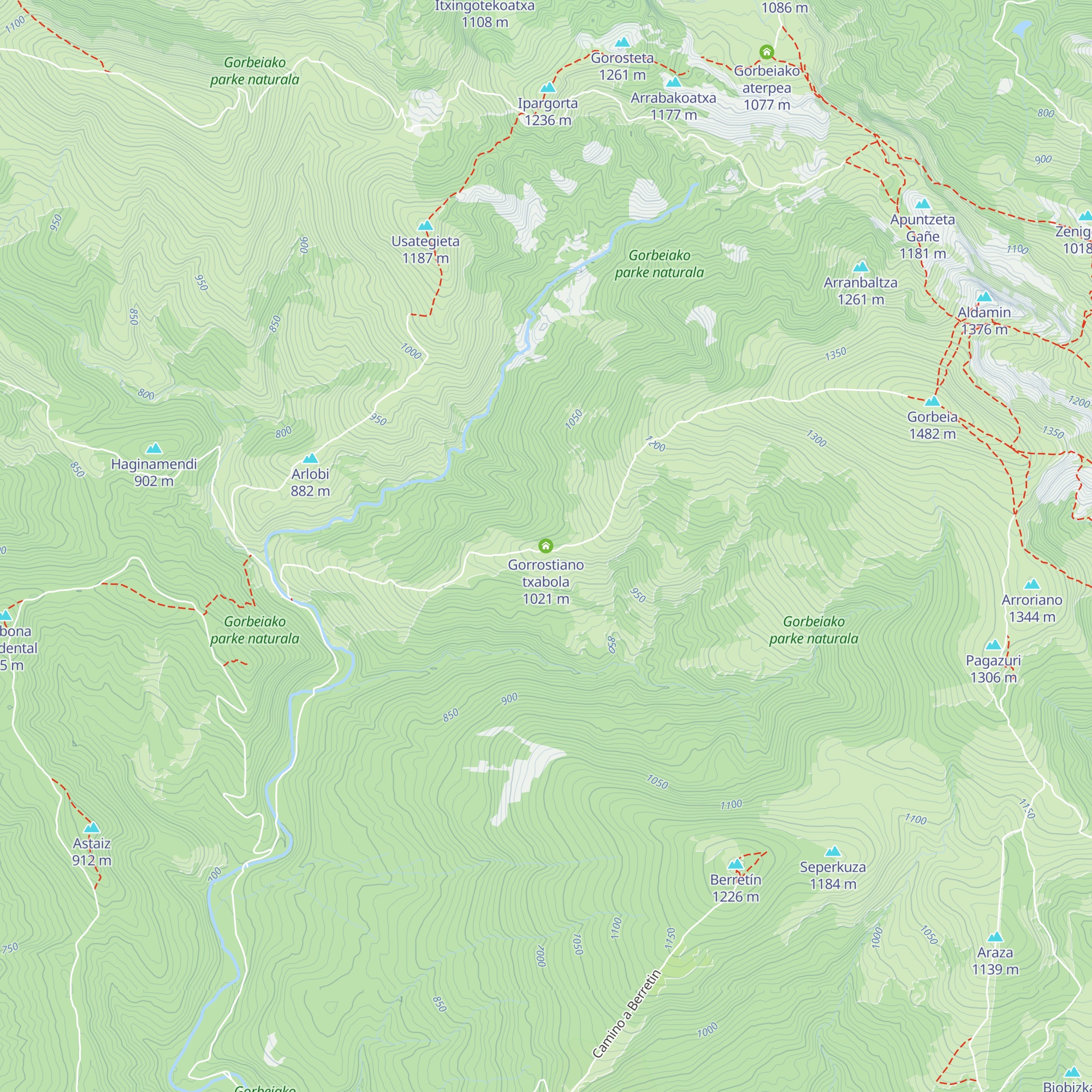 Gorrostiano txabola map