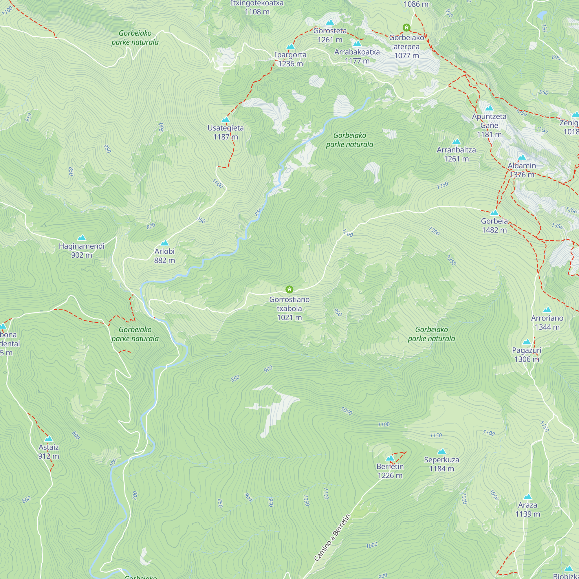 Gorrostiano txabola map