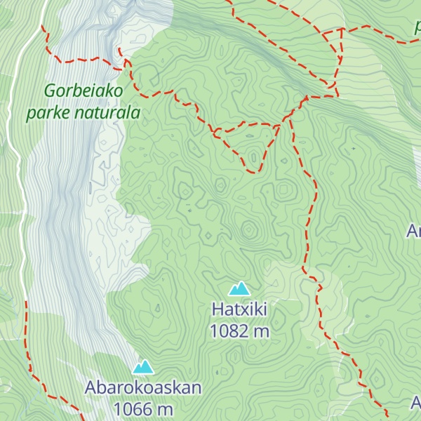 Map of Arkospeko Puntie