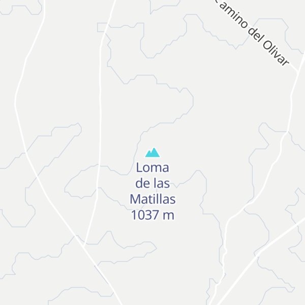 Map of Loma de las Matillas