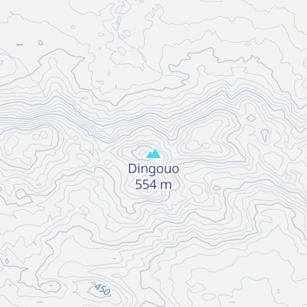 Map of Dingouo