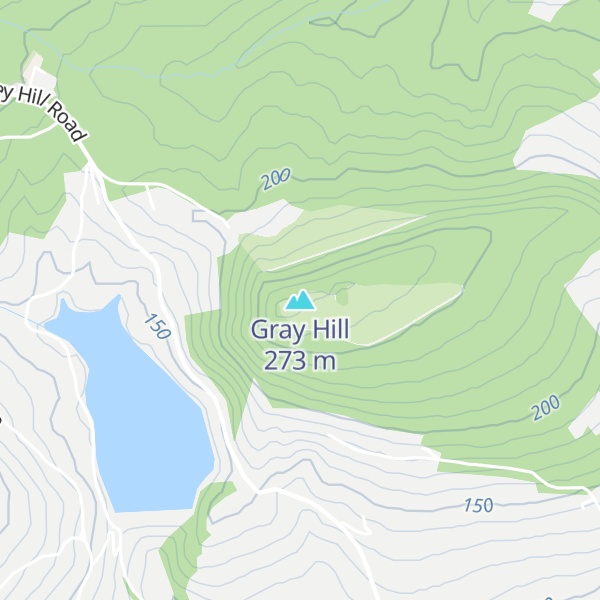 Map of Gray Hill
