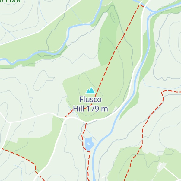 Map of Flusco Hill
