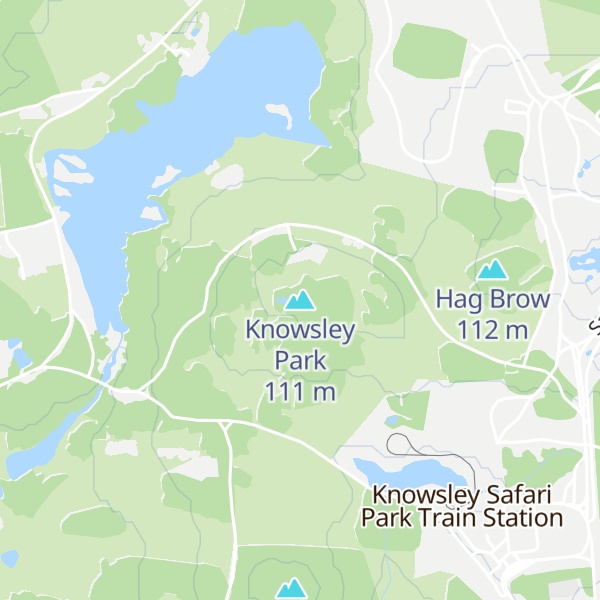 Map of Knowsley Park