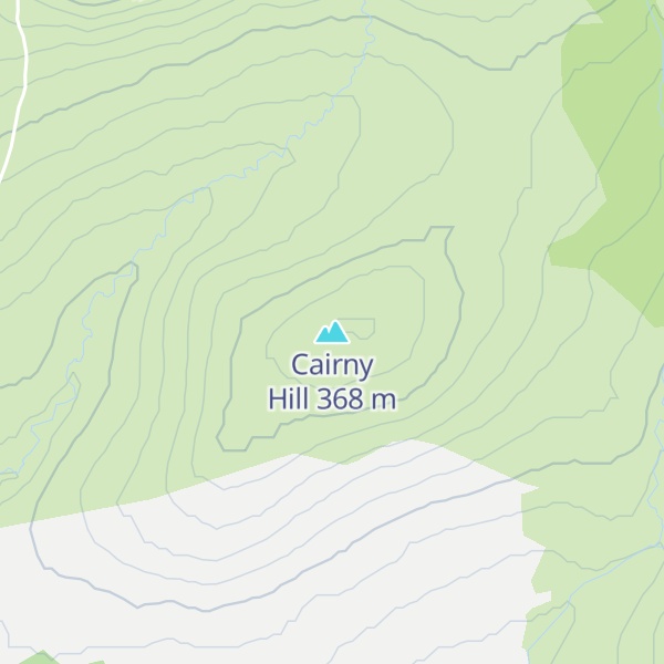 Map of Cairny Hill