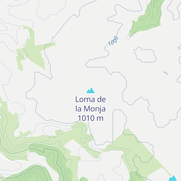 Map of Loma de la Monja