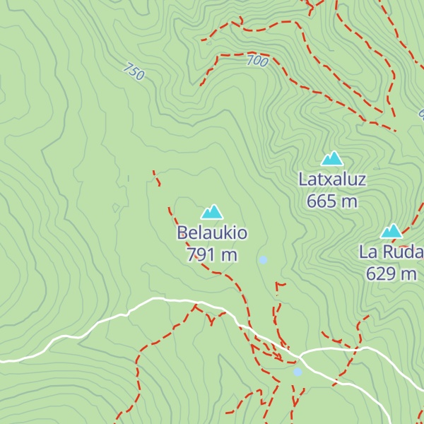 Map of Belaukio