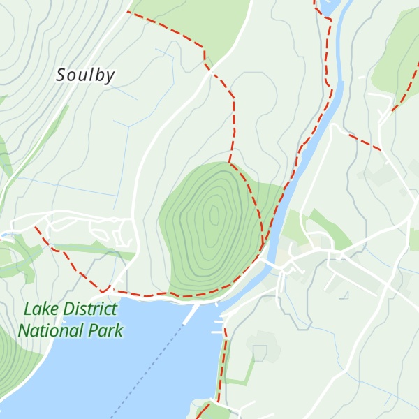 Map of Dunmallard Hill