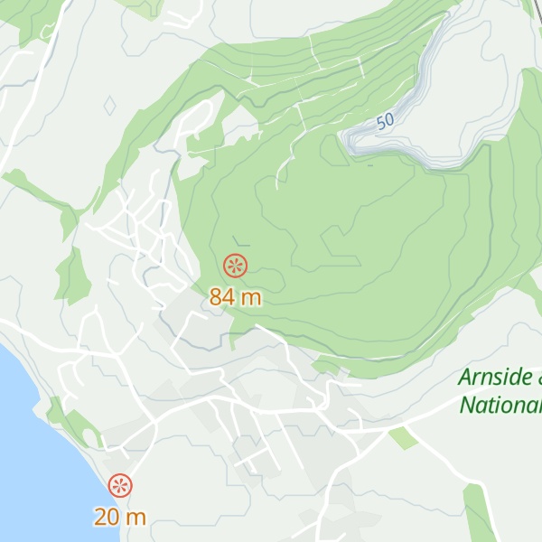 Map of King Williams Hill