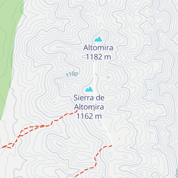 Map of Sierra de Altomira