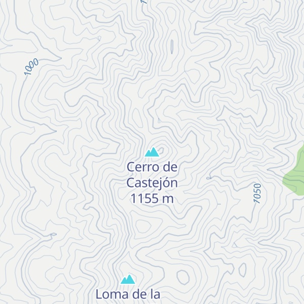 Map of Cerro de Castejón