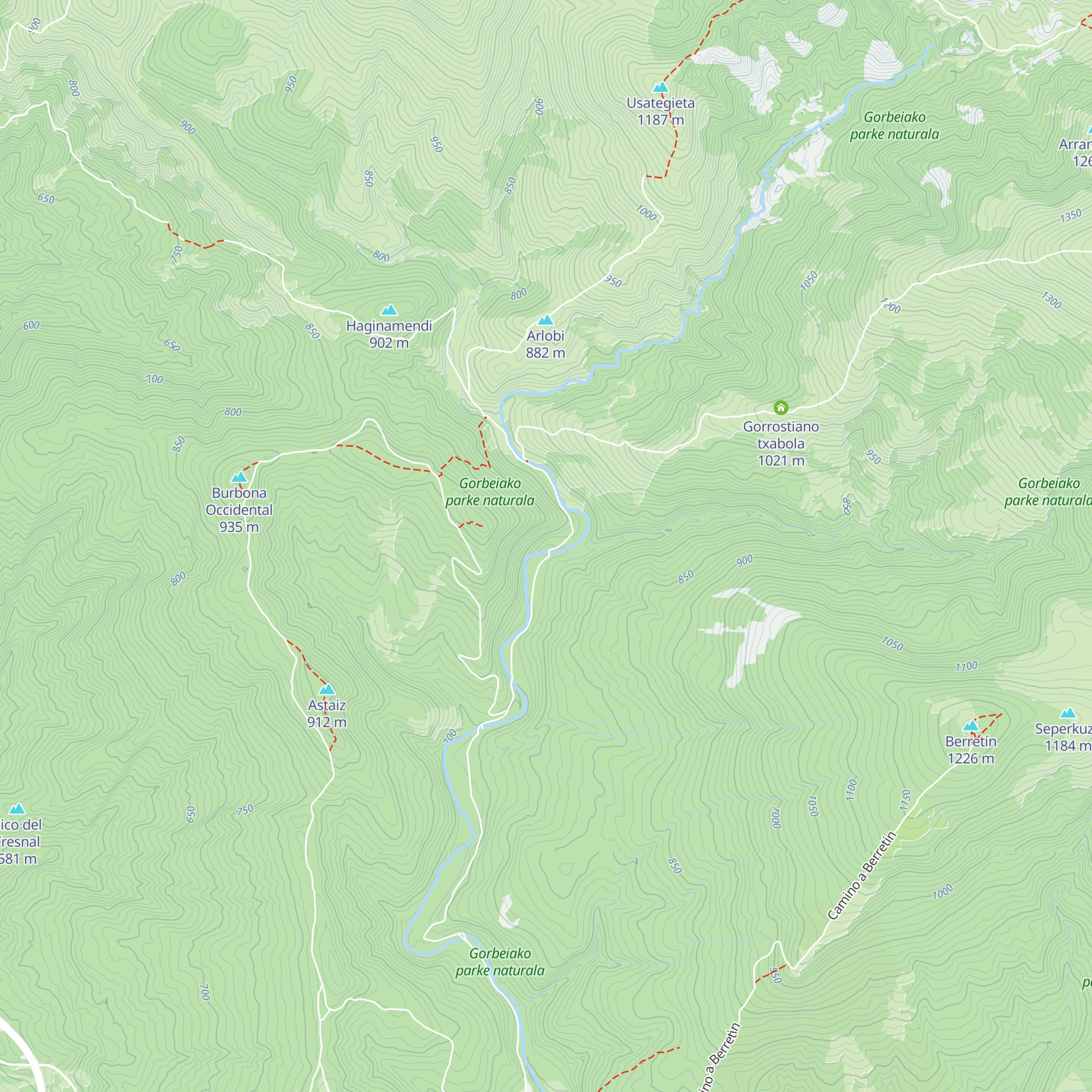 Cabaña del Pescador map