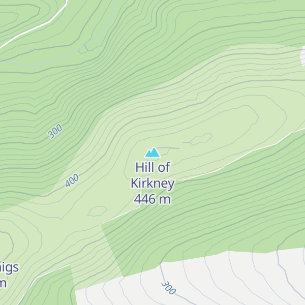 Map of Hill of Kirkney