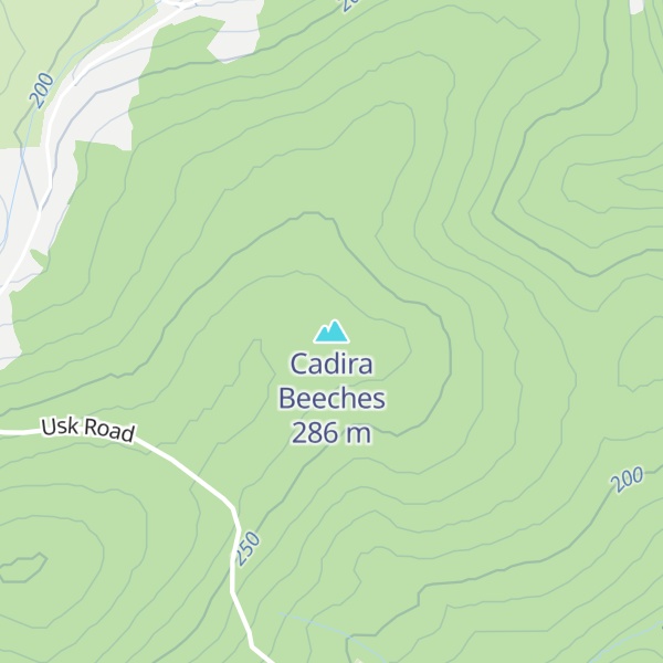 Map of Cadira Beeches