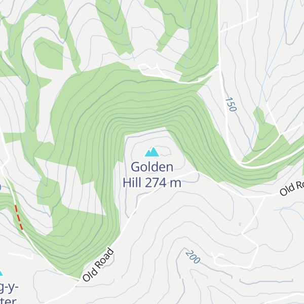 Map of Golden Hill