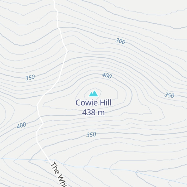 Map of Cowie Hill
